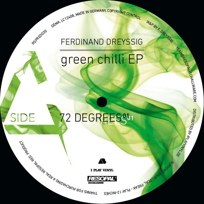 DREYSSIG, Ferdinand - Green Chili EP