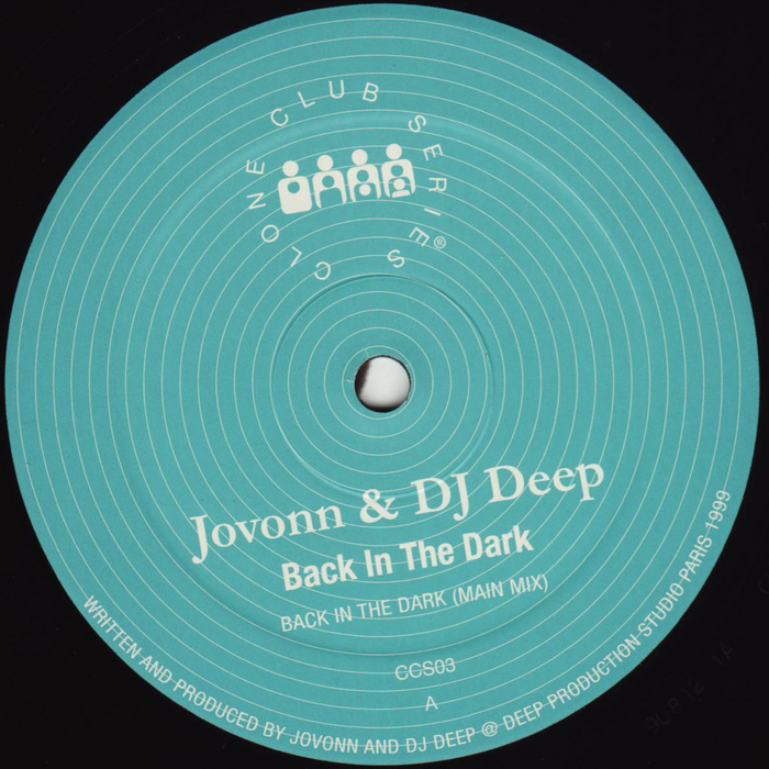 JOVONN/DJ DEEP - Back In The Dark