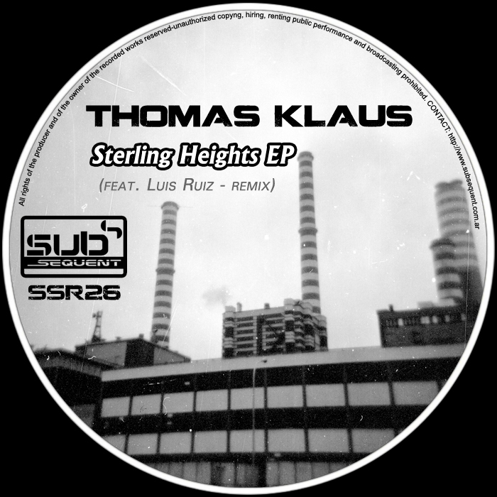 KLAUS, Thomas - Sterling Heights EP