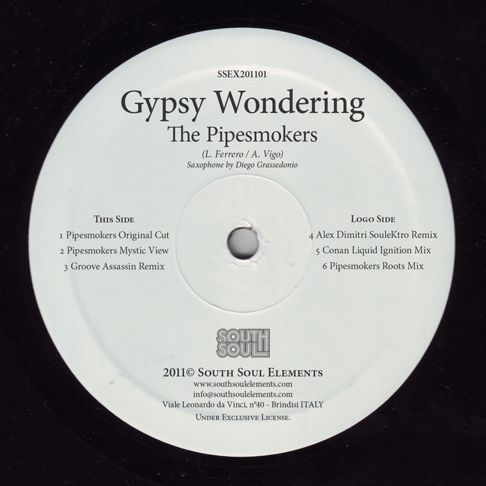 PIPESMOKERS, The - Gypsy Wondering