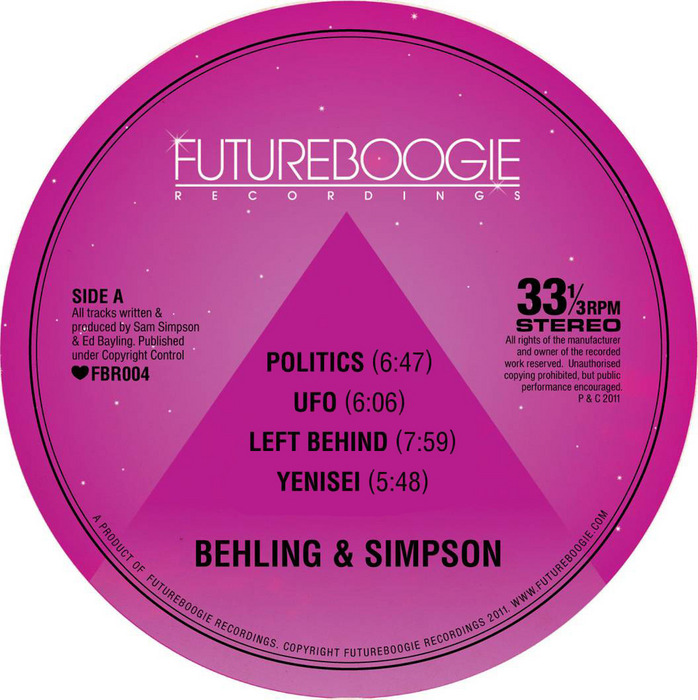 BEHLING/SIMPSON - Behling & Simpson EP