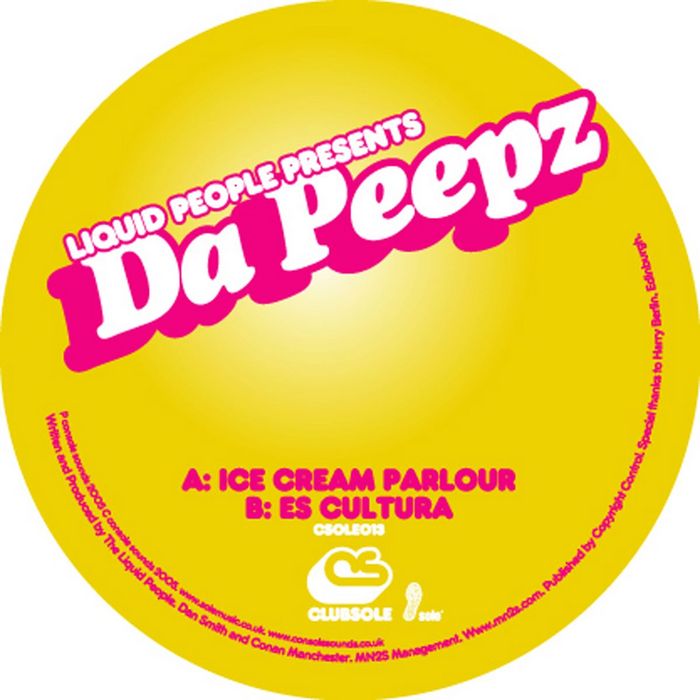 LIQUID PEOPLE pres DA PEEPZ - Ice Cream Parlour