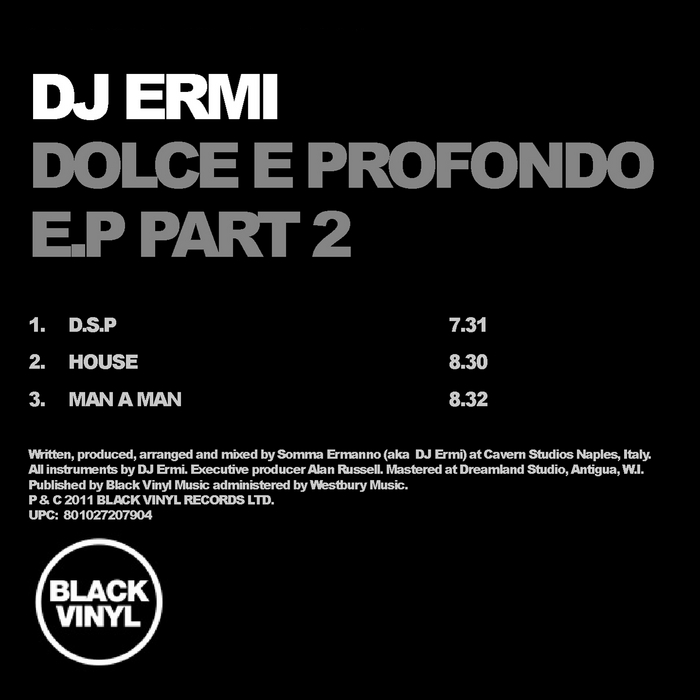 DJ ERMI - Dolce E Profondo EP