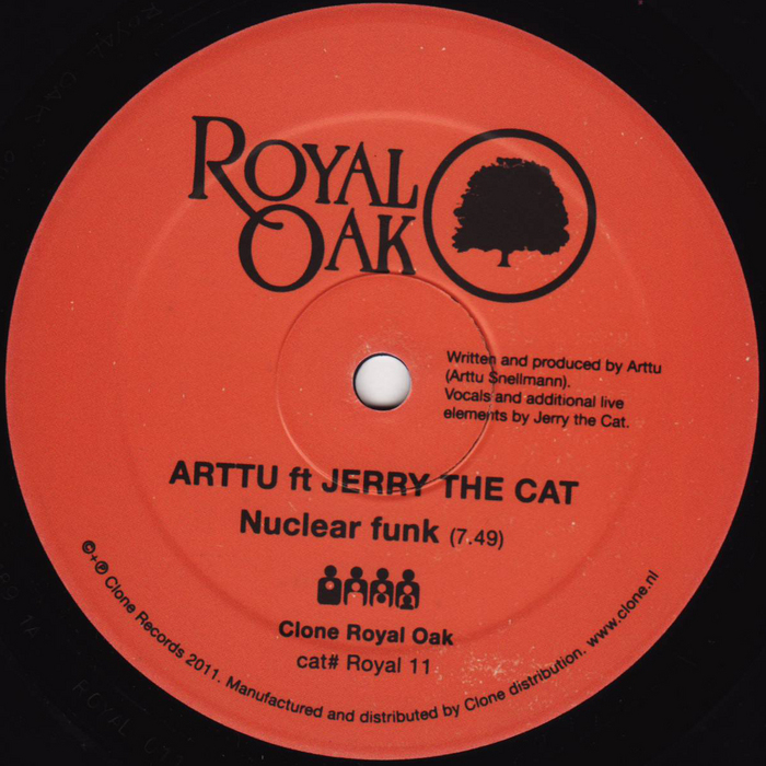 ARTTU feat JERRY THE CAT - Nuclear Funk/Get Up Off It