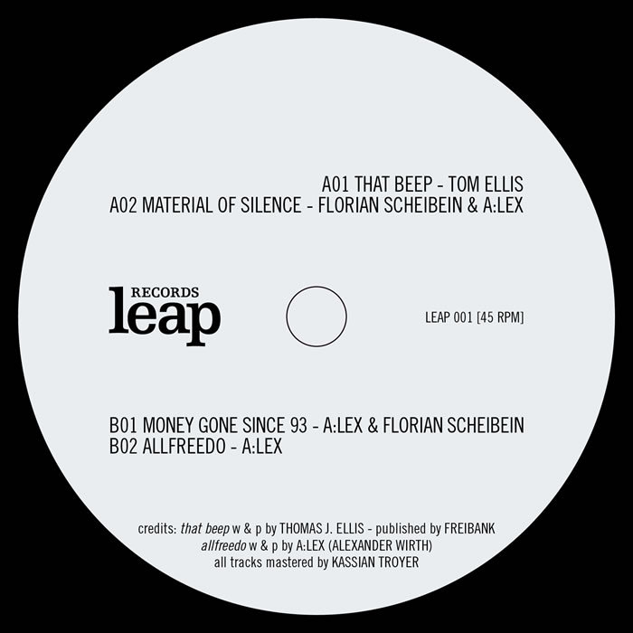 WIRTH, Alexander/FLORIAN SCHEIBEIN/TOM ELLIS - Leap 001