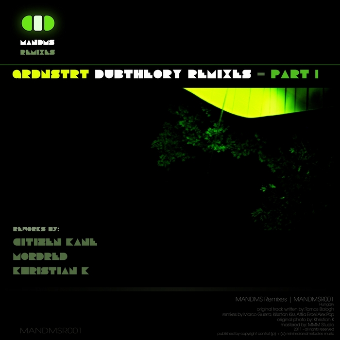 GRDNSTRT - Dubtheory (remixes Part 1)