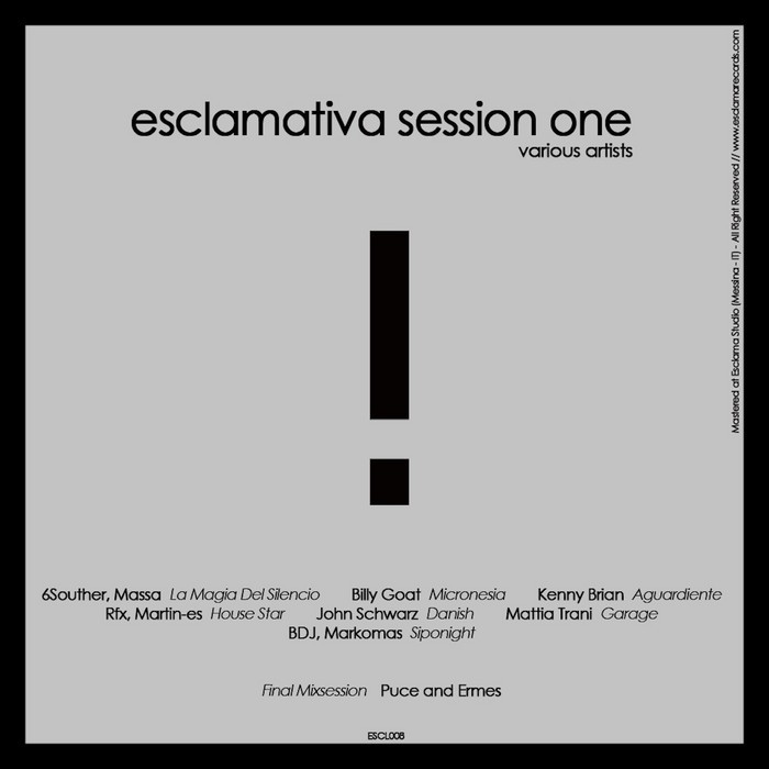 ERMES & PUCE/VARIOUS - Esclamativa Session One (unmixed tracks)