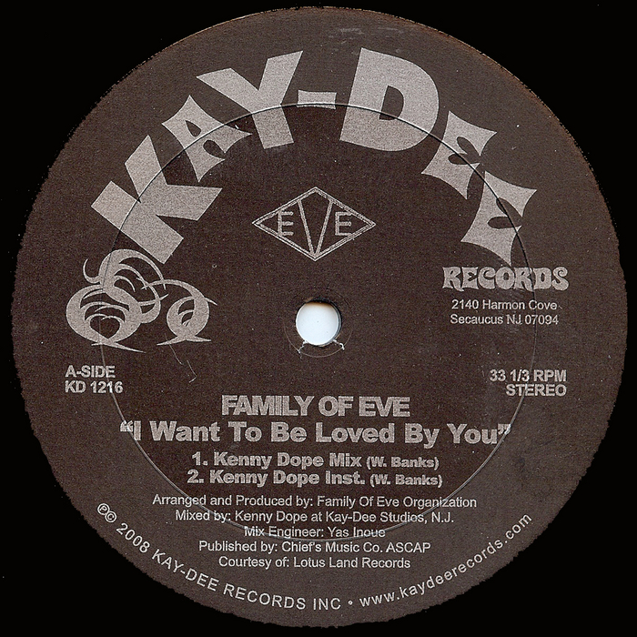 FAMILY OF EVE - I Want To Be Loved By You EP