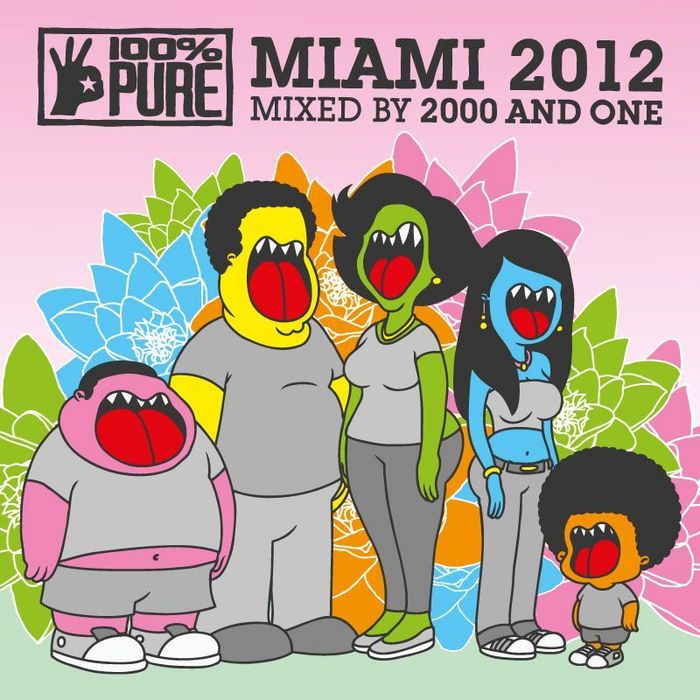 2000 & ONE/VARIOUS - 100% Pure Miami 2012