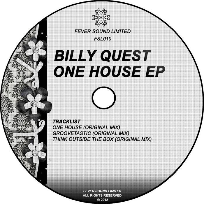QUEST, Billy - One House EP