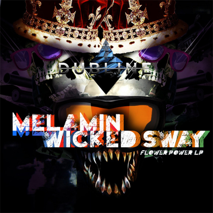 MELAMIN & WICKED SWAY - Flower Power LP