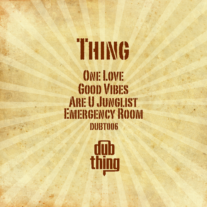THING - One Love EP