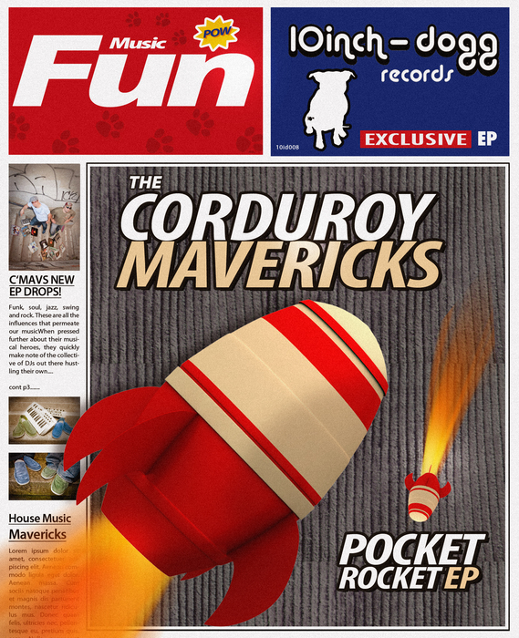 CORDUROY MAVERICKS - Pocket Rocket EP