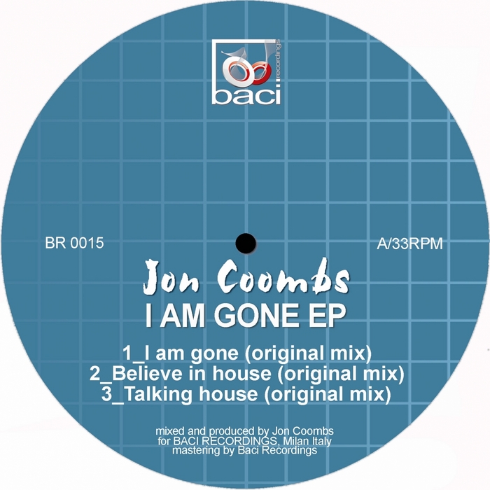 COOMBS, Jon - I Am Gone EP