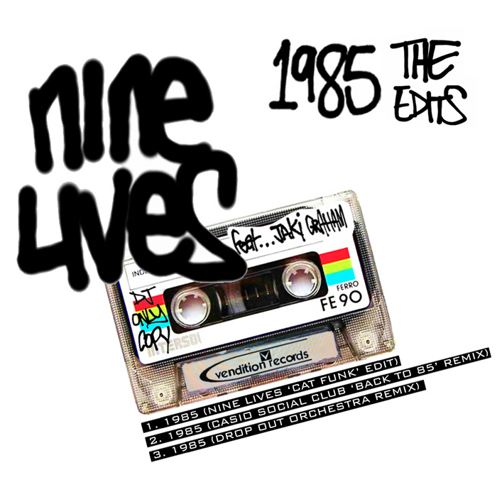 NINE LIVES feat JAKI GRAHAM - 1985 The Edits EP