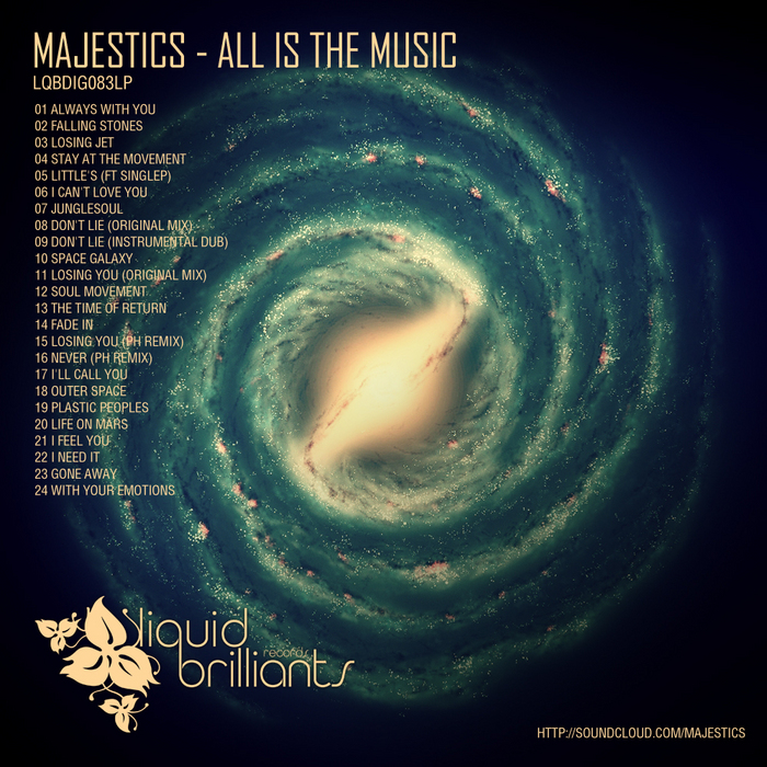 MAJESTICS - All Is The Music (includes Free Tracks)