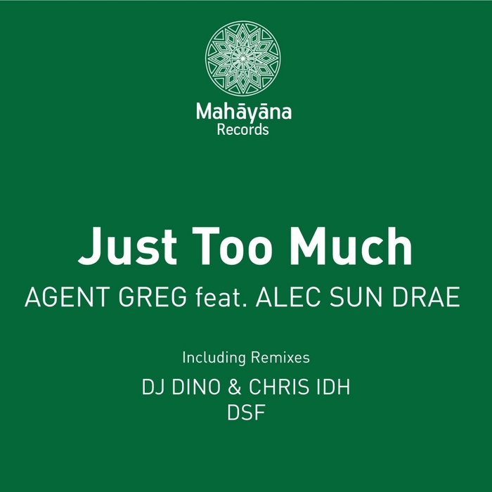 AGENT GREG feat ALEC SUN DRAE - Just Too Much
