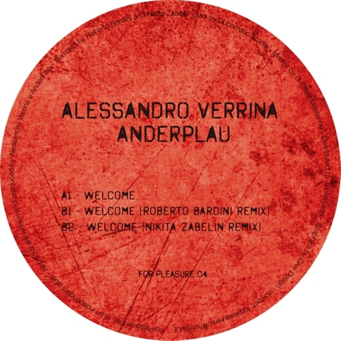 VERRINA, Alessandro/ANDER PLAU - Welcome
