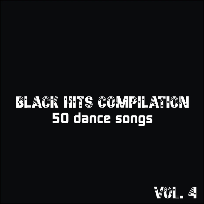 VARIOUS - Black Hits Compilation: 50 Dance Songs Vol 4
