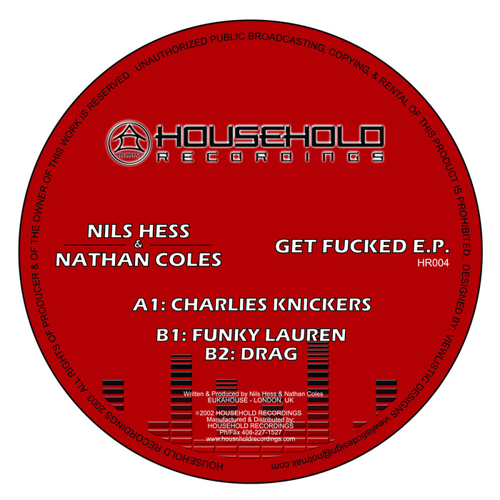 COLES, Nathan/NILS HESS - Get Fucked EP vol 1