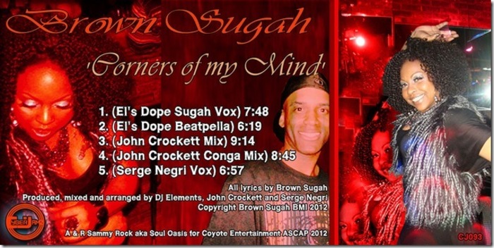 BROWN SUGAH - Corners Of My Mind