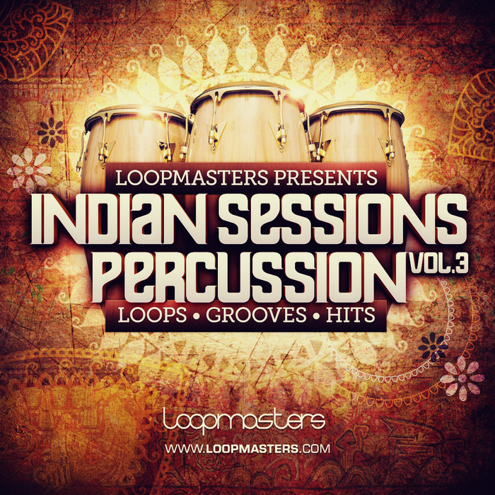 LOOPMASTERS - Indian Sessions Vol 3: Percussion (Sample Pack WAV/APPLE)
