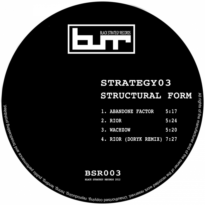 STRUCTURAL FORM - Strategy03
