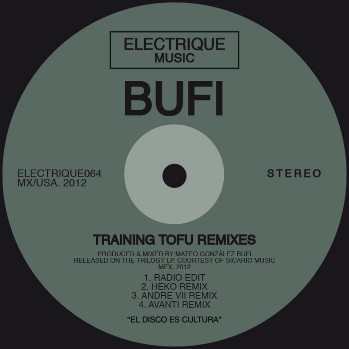 BUFI - Training Tofu Remixes