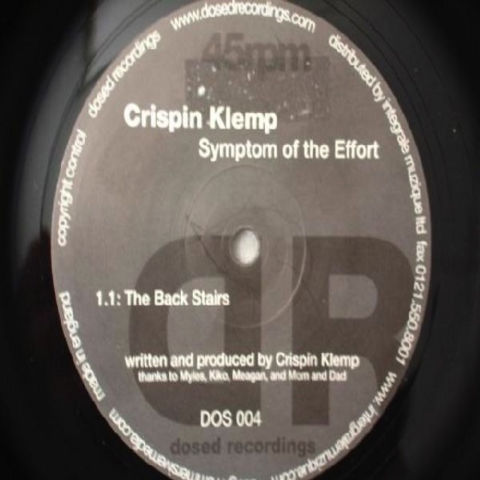 KLEMP, Crispin - Symptom Of The Effort