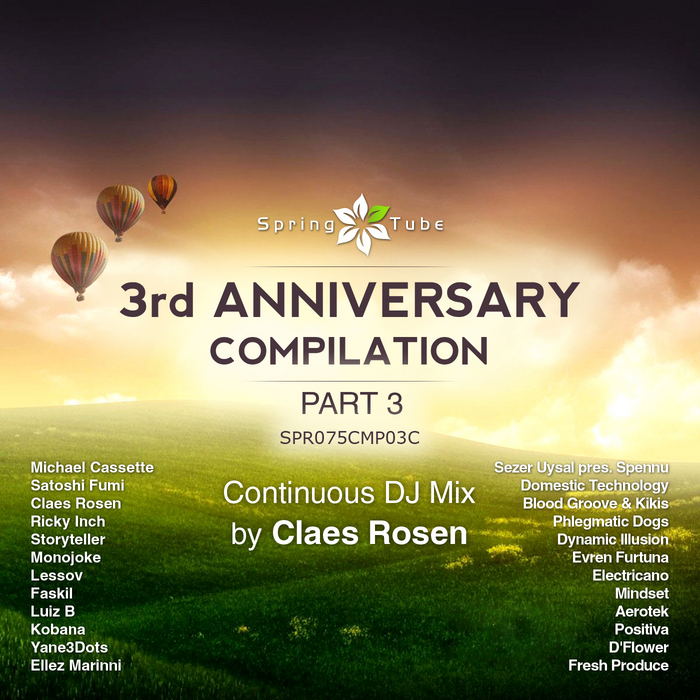 ROSEN, Claes/VARIOUS - Tube 3rd Anniversary Compilation: Part 3 (unmixed tracks)
