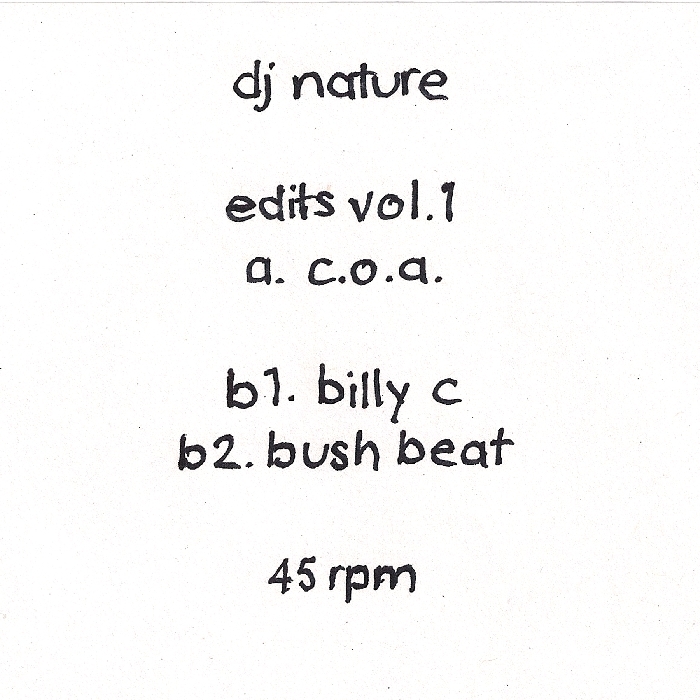 DJ NATURE - Edits Vol 1
