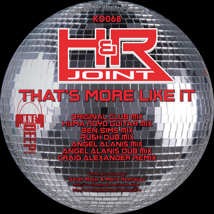 H&R JOINT - That's More Like It EP