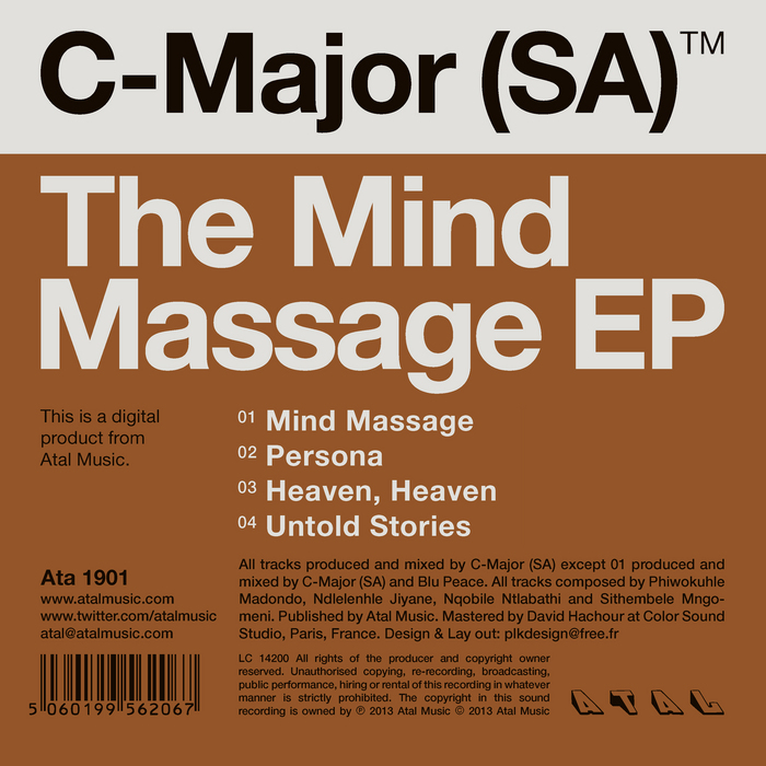 C MAJOR SA - The Mind Massage EP