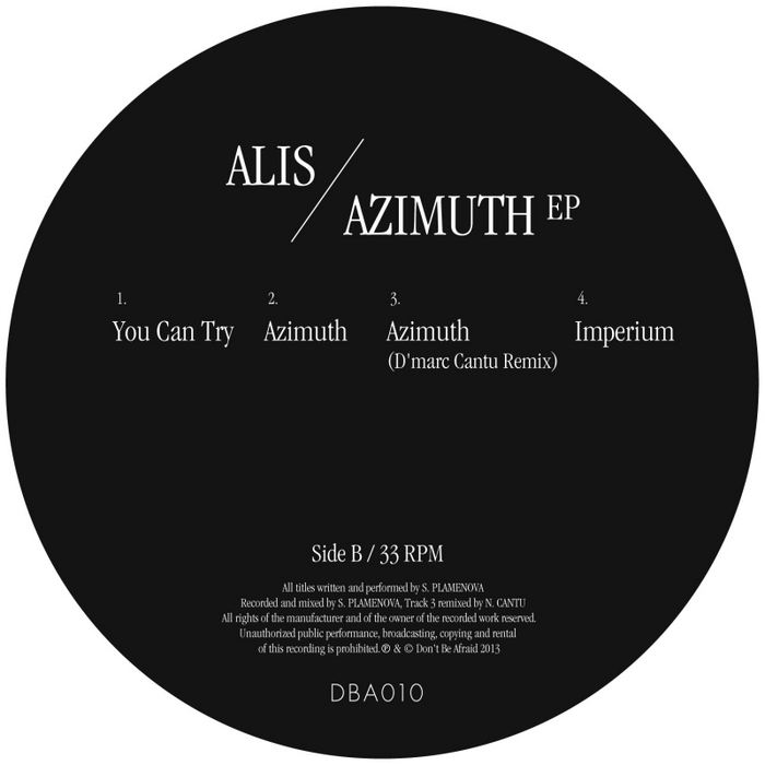 ALIS feat ALIS - Azimuth EP