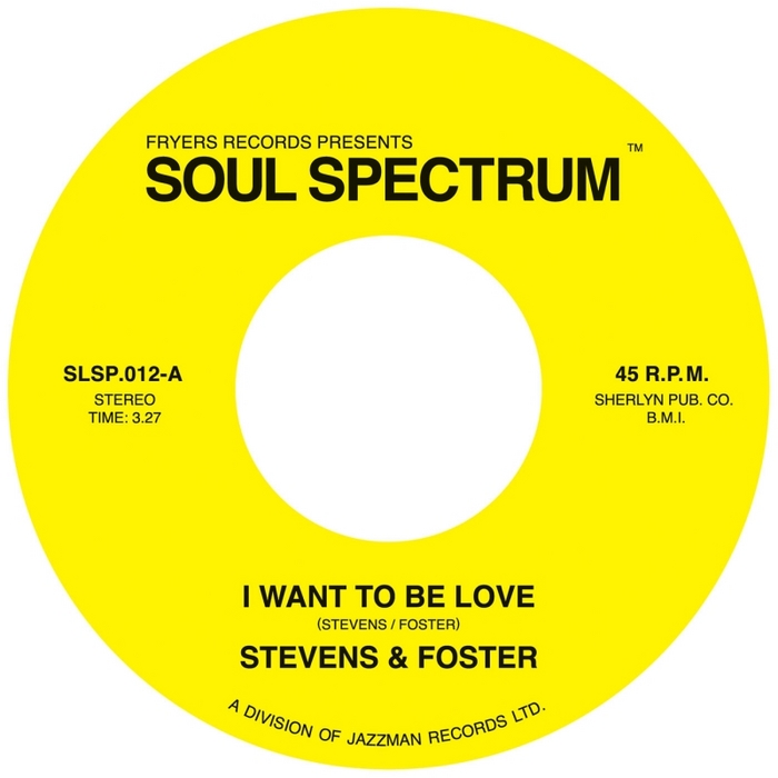 STEVENS & FOSTERS - I Want To Be Love