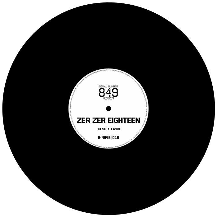 HD SUBSTANCE - Zer Zer Eighteen
