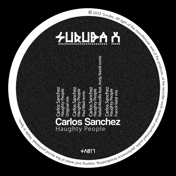 SANCHEZ, Carlos - Haughty People (remixes)