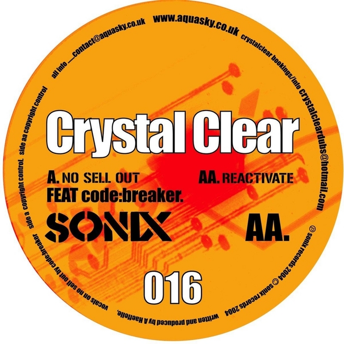 CRYSTAL CLEAR - No Sell Out/Reactivate