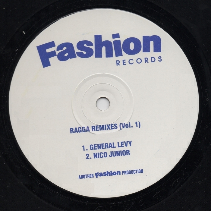 GENERAL LEVY/NICO JUNIOR/TOP CAT/CUTTY RANKS - Fashion Records Ragga Remixes Vol 1