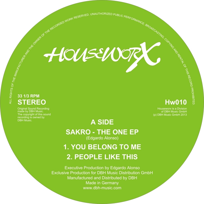 SAKRO - The One EP
