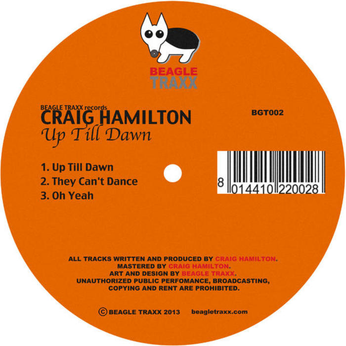 CRAIG HAMILTON - Up Till Dawn