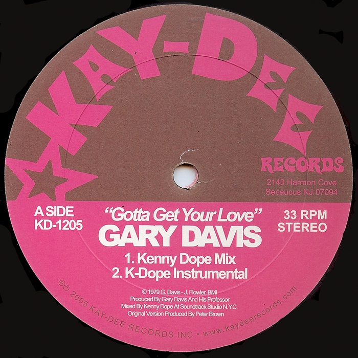 DAVIS, Gary - Gotta Get Your Love