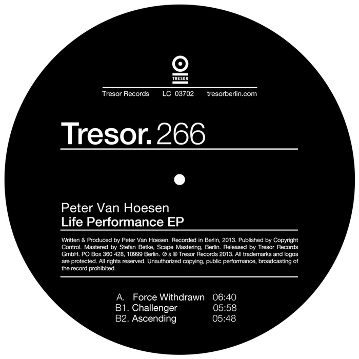 VAN HOESEN, Peter - Life Performance EP