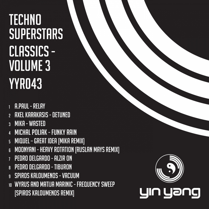 VARIOUS - Techno Superstars Classics Vol 3