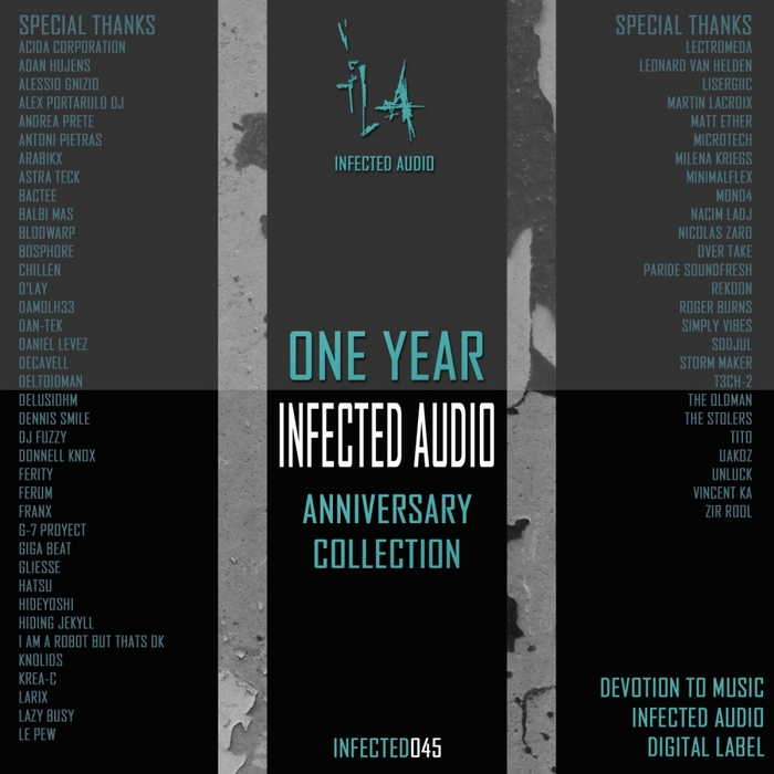 VARIOUS - 1 Year Of Infected Audio