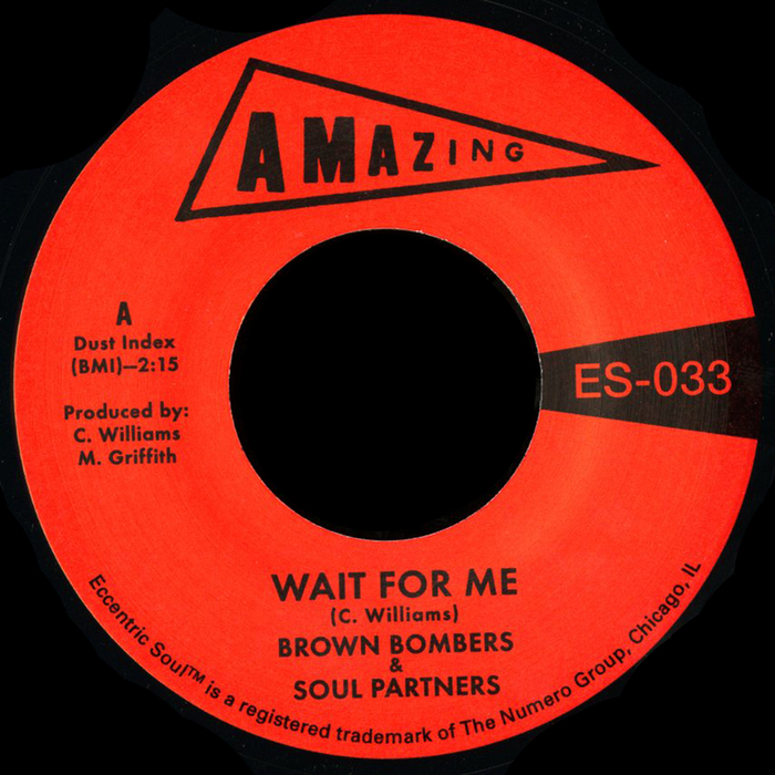 BROWN BOMBERS/SOUL PARTNERS - Wait For Me/Just Fun