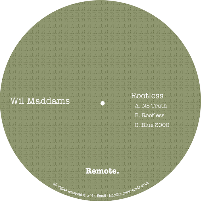 MADDAMS, Wil - Rootless