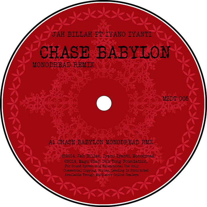 JAH BILLAH feat IYANO IYANTI - Chase Babylon (Monodread remix)