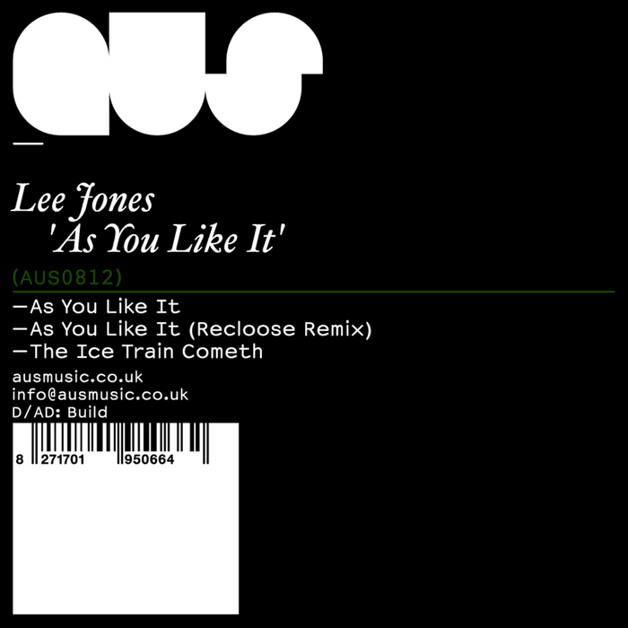 JONES, Lee - As You Like It