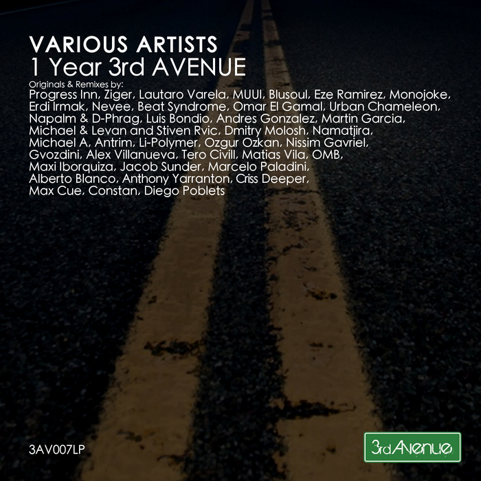 VARIOUS - 1 Year 3rd Avenue